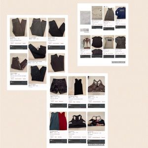 Zyia bundle of 24 items.